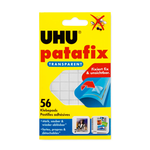 UHU PATAFİX HAMUR YAPIŞTIRICI ŞEFFAF (48815) (37155) - 1