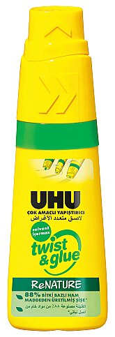 UHU TWİST&GLUE SOLVENTSZ SIVI YAPIŞTIRICI 35ml (38840)(51004456) - 1