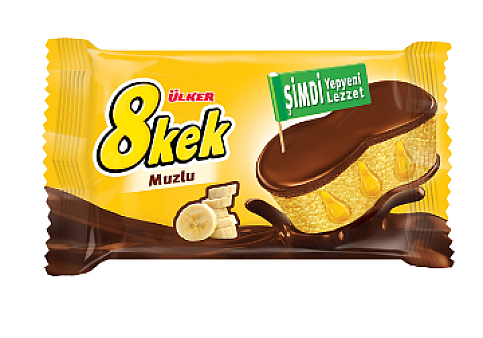 ÜLKER 8KEK MUZLU 55gr (63202) - 1