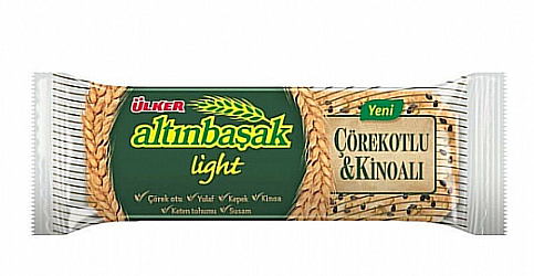 ÜLKER ALTINBAŞAK ÇÖREK OTLU VE KİNOALI BİSKÜVİ 40gr (1169) - 1