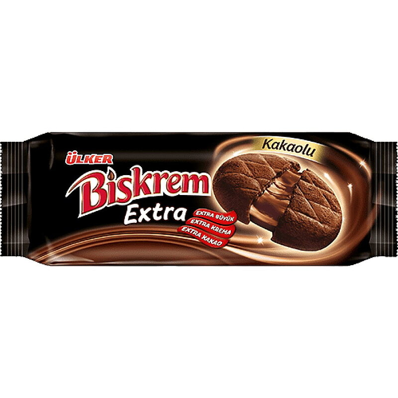 ÜLKER BİSKREM EXTRA KAKAOLU BİSKÜVİ 184gr
