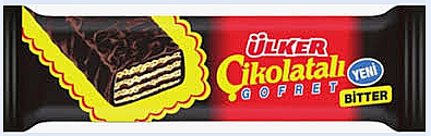 ÜLKER BİTTER ÇİKOLATALI GOFRET 36gr (136001) - 1