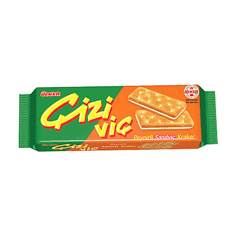 ÜLKER ÇİZİVİÇ PEYNİRLİ SANDVİÇ KRAKER 82gr (9504) - 1