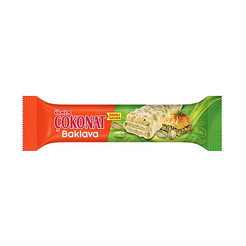 ÜLKER ÇOKONAT BAKLAVA ÇİKOLATA 30gr (73703) - 1