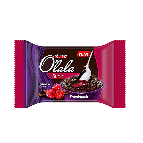ÜLKER OLALA SUFLE KEK FRAMBUAZ 70gr (00813-03) - 1