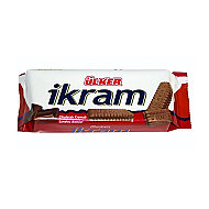 ÜLKER İKRAM ÇİKOLATALI KREMALI SANDVİÇ BİSKÜVİ 84gr (107802) - ÜLKER