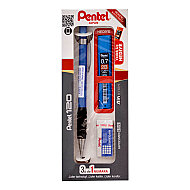PENTEL A317 VERSATİL KALEM 07+UÇ+SİLGİ SETİ MAVİ - PENTEL