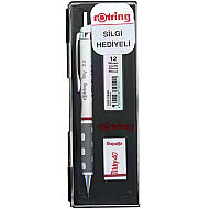 ROTRİNG TİKKY RD VERSATİL KALEM 05+UÇ+SİLGİ SETİ BEYAZ (KK07) - ROTRİNG