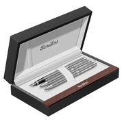 Scrikss 722W Dolam Kalem+Tükenmez Kalem+Versatil Kalem Seti Krom - SCRİKSS