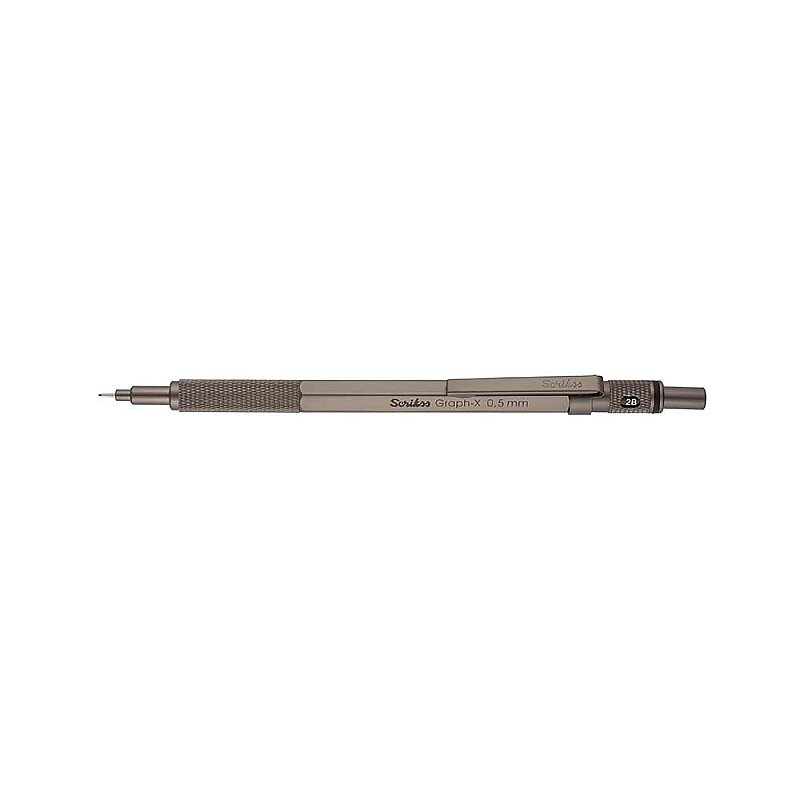 SCRİKSS GRAPH-X METAL VERSATİL KALEM 05 KOYU GRİ