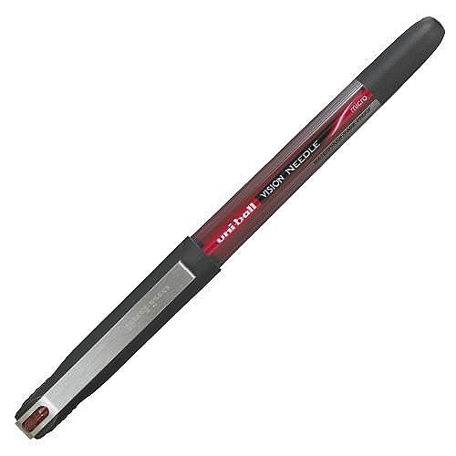 UNİ UB-185 VİSİON NEEDLE ROLLER KALEM 0.5 KIRMIZI