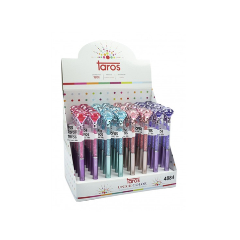 Unick Color 4886 Elmas Tepeli Beautiful Jel Kalem - 1