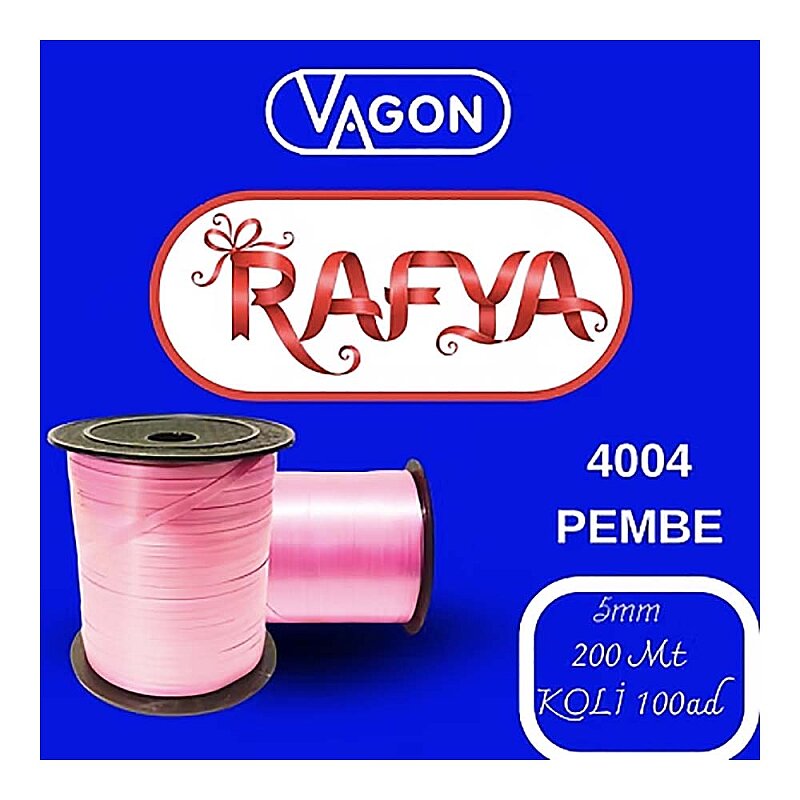 VAGON RAFYA 200m PEMBE (4004)