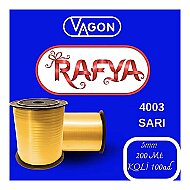 Vagon Rafya 200m Sarı (4003) - VAGON