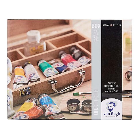 Van Gogh Basic Box Yağlı Boya Seti Ahşap Kutu (Rt02840510) - 1