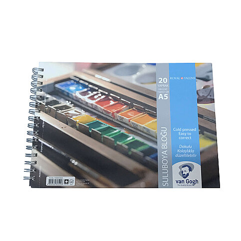 Van Gogh Sulu Boya Bloğu A5 20 Yaprak 300gr (T300A54020) - 1