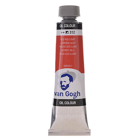 VAN GOGH YAĞLI BOYA 312 AZO RED LİGHT 40ml (RT02053123) - 1