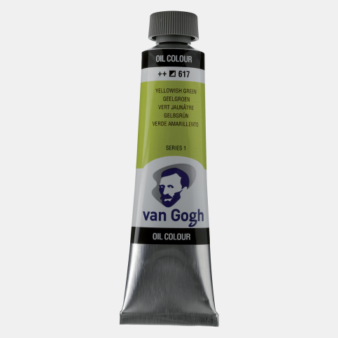 VAN GOGH YAĞLI BOYA 617 YELLOWİSH GREEN 40ml (2056173) - 1