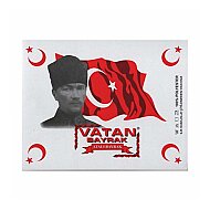 VATAN VT210 ATATÜRKLÜ BAYRAK 70x105cm - VATAN