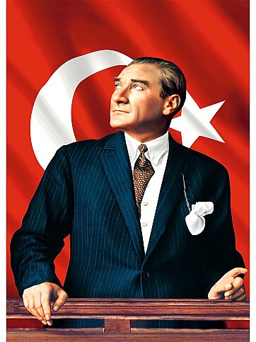 VATAN VT701 ATATÜRKLÜ BAYRAK 150x225cm - 1
