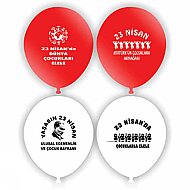 VATAN VT905 23 NİSAN BASKLILI BALON 100LÜ - VATAN