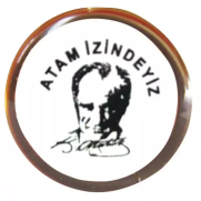 Vatan Vt609 Atam İzindeyiz Yuvarlak Rozet - VATAN