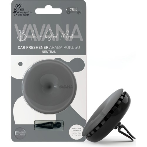 VAVANA 44569 CAR FRESHENER ARAÇ KLİMA KOKUSU NEUTRAL BLİSTER