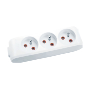 Viko 16928 Multi-Let Topraklı Klemensli Ups Priz Çoklayıcı 3Lü - VİKO