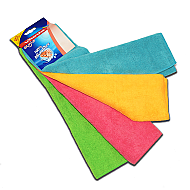 VİLEDA COLORS MİKROFİBER TEMİZLİK BEZİ 4LÜ - VİLEDA