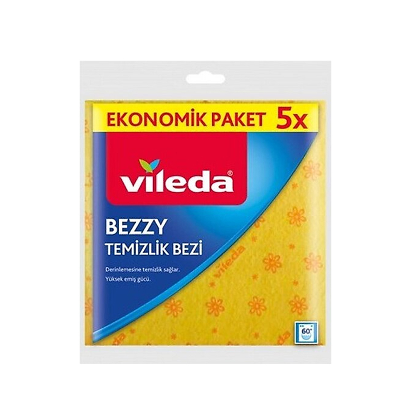 VİLEDA TEMİZLİK BEZİ SARI 5Lİ