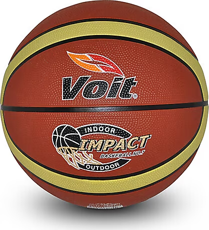 Voit N5 İmpact Basketbol Topu Kahve Beyaz - 1