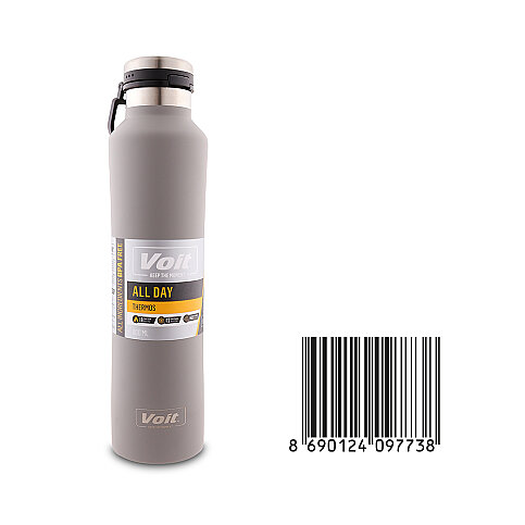 VOİT TERMOS MATARA ALL DAY GRİ 800ml (35080/013) - 2