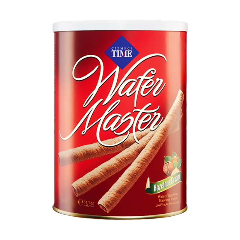 TİME WAFER MASTER FINDIK AROMALI RULO GOFRET 250gr