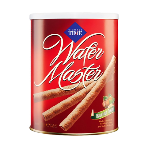 Time Wafer Master Fındık Aromalı Rulo Gofret 400Gr - 1