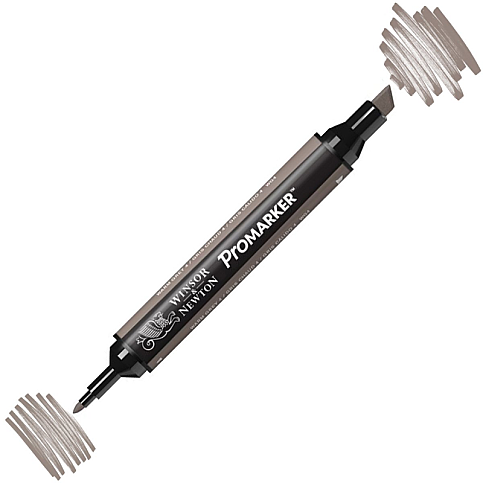 WİNSOR NEWTON PROMARKER GRAFİK KALEMİ WARM GREY (WG4)(WN-0203131)(WN-0203131) - 2