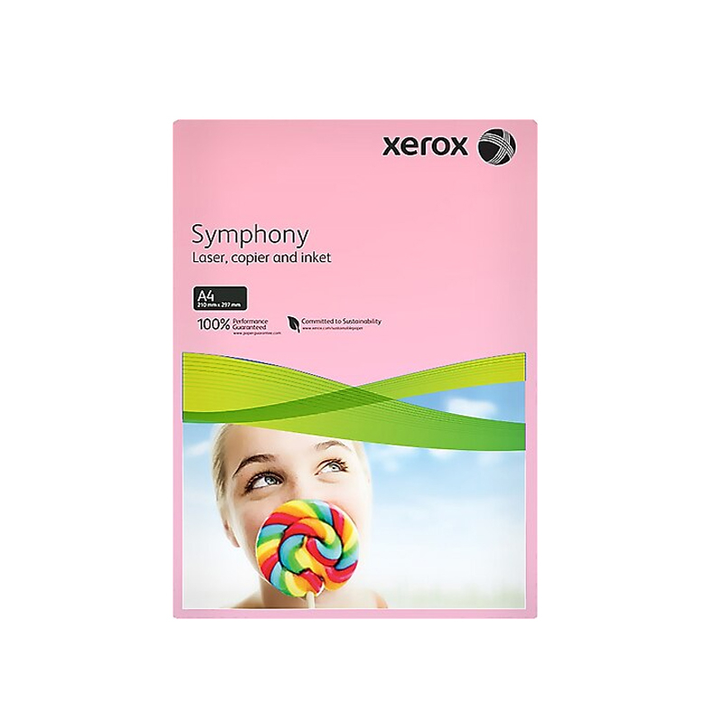 XEROX RENKLİ FOTOKOPİ KAĞIDI A4 160gr PEMBE 250Lİ