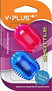 Y-PLUS X08-9 SHUTTLE HAZNELİ KALEMTRAŞ 2Lİ BLİSTER (51008738) - 1