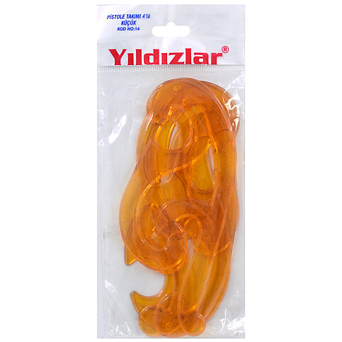 YILDIZLAR 014 KÜÇÜK BOY PİSTOLE TAKIMI 4LÜ - 2