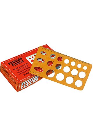 YILDIZLAR 025 ELİPS ŞABLONU - 1