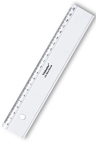 YILDIZLAR 060 LÜKS BÜRO CETVELİ 20cm - 1