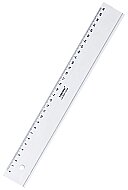 YILDIZLAR 061 LÜKS BÜRO CETVELİ 30cm - YILDIZLAR
