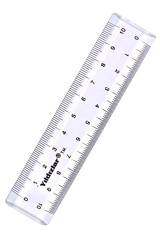 YILDIZLAR 066 CEP DESİMETRE CETVEL 10cm - 1