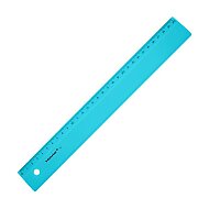YILDIZLAR 070 RENKLİ BÜRO CETVELİ 30cm - YILDIZLAR