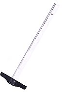 YILDIZLAR 072 PLASTİK T CETVELİ 75cm - YILDIZLAR