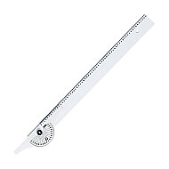 YILDIZLAR 075 OYNAR BAŞLI PLASTİK T CETVELİ 65cm - YILDIZLAR