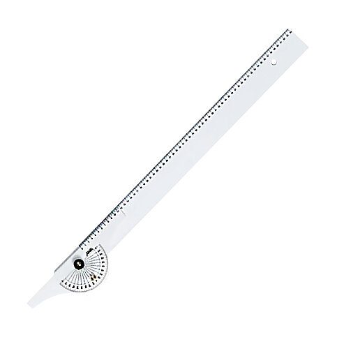 YILDIZLAR 075 OYNAR BAŞLI PLASTİK T CETVELİ 65cm - 1