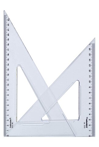YILDIZLAR 088 EKONOMİK GÖNYE 26cm 45-60 DERECE - 1