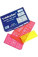 YILDIZLAR 114 YAZI SETİ BÜYÜK BOY 3LÜ - YILDIZLAR