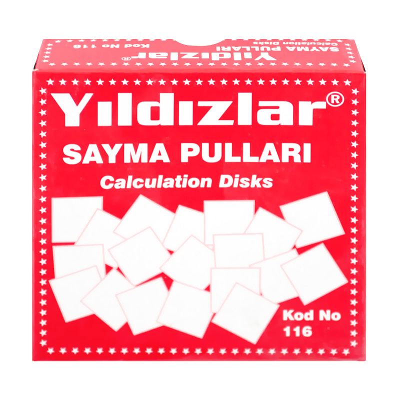 YILDIZLAR 116 SAYMA PULLARI