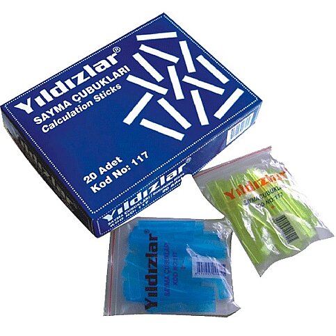 YILDIZLAR 117 SAYMA ÇUBUKLARI - 1